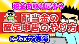 【令和7年】米国株配当金・日本株配当金の確定申告のやり方