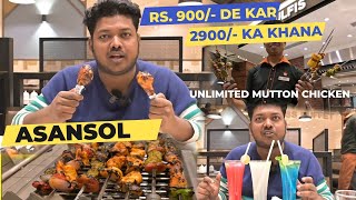 Unlimited Mutton Chicken Buffet Full Paisa Wasool Karne ka Ninja Technique Barbeque Nation Asansol