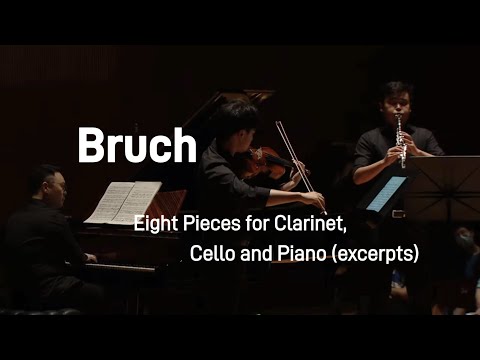 SSO in Chamber: Bruch - Eight Pieces for Clarinet,  Cello and Piano, Op. 83 (excerpts)