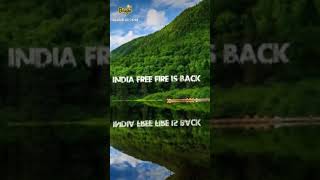 India free fire id back like and share or subscribe