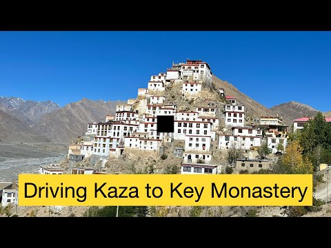 Driving Kaza to Key Monastery |  Spiti Valley Road Trip | Summer 2024