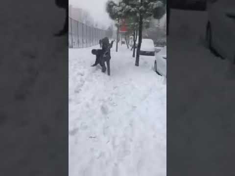 KAR TOPU SAVAŞI🌨❄️🥶