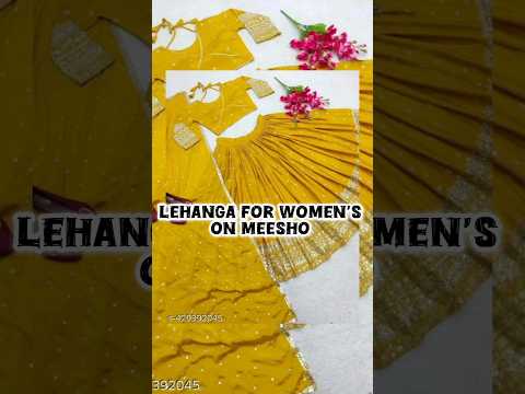 Lehanga for women's #meeshodeals#meeshofinds#meeshohaultamil#meeshohaulchannel#meeshoshopping