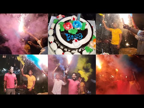 BASWANTH BIRTH DAY CELEBRATIONS @LPNVLOGS ADVANCE DIWALI || BIRTH DAY CAKE CUTTING || VILLAGE STYLE