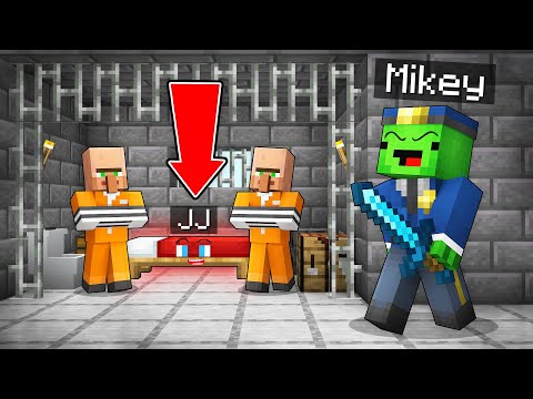 Mikey vs JJ Hide & Seek inside a Prison in Minecraft (Maizen)