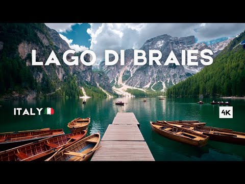 LAGO DI BARIES ITALY || DOLOMITES ITALY || TRAVEL GUIDE 2024 || 4K