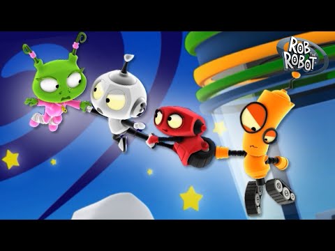 Tug O' War in Space! | Rob The Robot | Preschool Learning