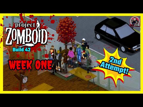 Second Attempt At "The Week"! | Project Zomboid Build 42 Week One Mod | First Playthrough