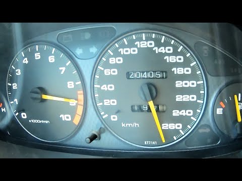 900HP Honda Integra Type R vtec Turbo - Acceleration 0-285 - vtec kicked in