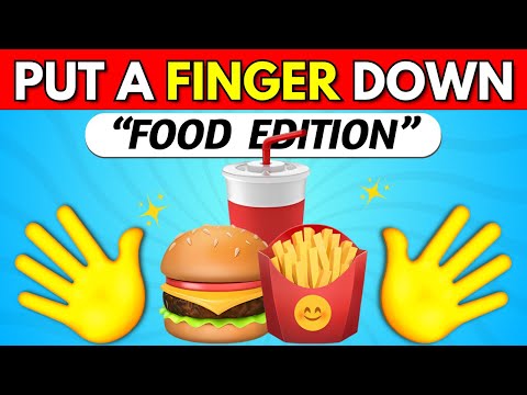 Put A Finger Down Junk Food Edition 🍕🍟