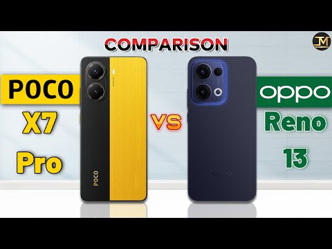 OPPO Reno 13 vs POCO X7 Pro : Which Phone is Best❓😯