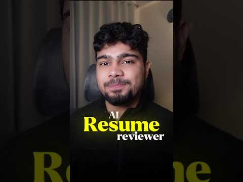 Built an Ai Resume Reviewer in Just 1 Day! 😱 #ai #webdevelopment