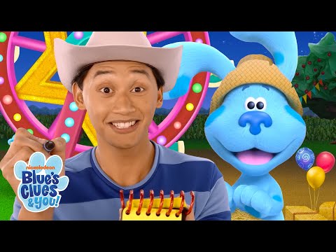 Farmer Josh Finds Clues at the Fair w/ Blue! 🎡 | Blue's Clues & You!