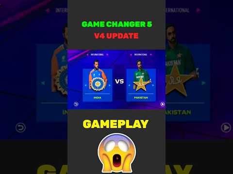 Game Changer V4 Short Gameplay 🔥😱 #shortvideo #shorts #cricket #gamechanger5 #short