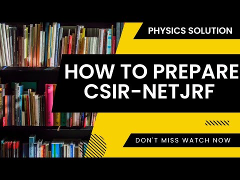 How to prepare for CSIR NET | Preparation strategy #CSIR #stretegy