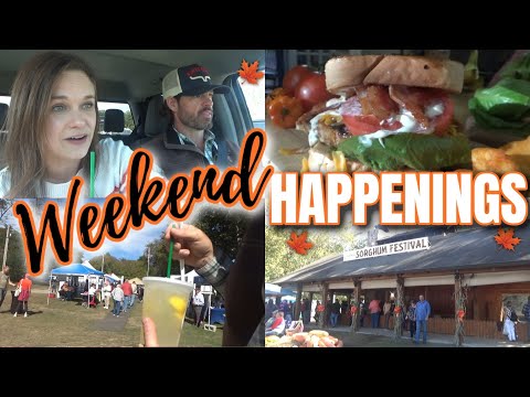 We Finally Made It! 😆 Autumn Weekend Happenings 🍁 Festivals & Pork Chops