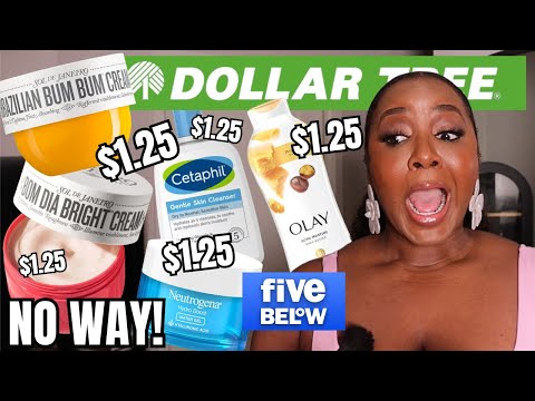 I’m GAGGED by these Dollar Tree & Five Below Skincare Dupes (Vol 2)