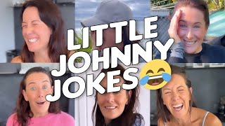 Joelle Reacts to Mike’s Favourite LITTLE JOHNNY Jokes 😂