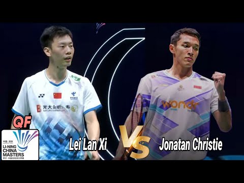 Jonatan Christie vs Lei Lan Xi || QF China Masters 2024