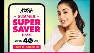 Nykaa Summer Super Saver day | #shorts #summersupersaverdays #ytshorts #Nykaa #sarbanidebroy