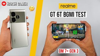 Realme GT 6T Pubg Test With FPS Meter, Heating & Battery Test | Should you Buy? 🤔