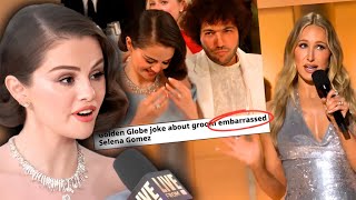 Selena Gomez’s REACTION To Golden Globes Joke On Benny Blanco