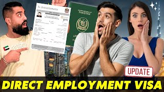 Direct Employment Visa Update UAE 2024 - UAE Visa Latest Updates Pakistan - Dubai Employment Visa