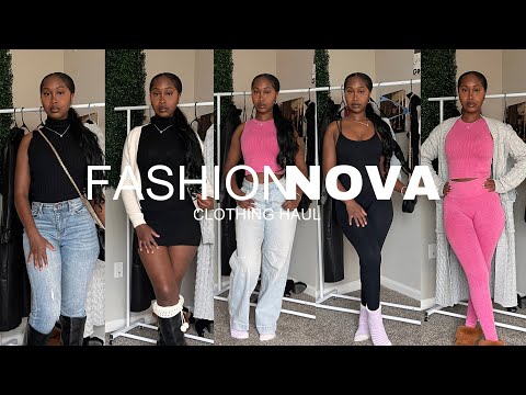 HUGEE Fashion Nova Spring Haul| two piece sets, jeans, workout clothes, dupes @FashionNova