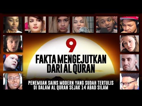 VIDEO YG BIKIN NON MUSLIM SHOCK❗💥 9 FAKTA MENGEJUTKAN DARI AL QURAN  Reaction Mashup