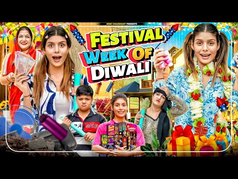 Festival week of Diwali  | Diwali ki safai | Family Comedy || Rinki Chaudhary