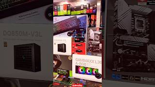 Gaming PC Build India on i7 13th gen 13700k @Intel @ASUS #shorts #gaming #youtubeshorts #viral