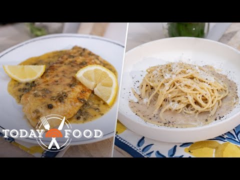 Sole piccata and cacio e pepe: Get these classic Italian recipes