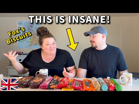 Americans Try an INSANE Amount of Fox's Biscuits!