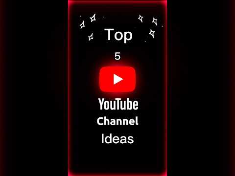 Top 5 YouTube Channel Ideas 2024 #top5 #tech #shorts #earningsshort