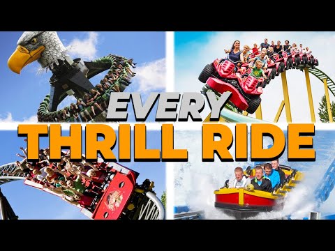 Every Thrill Ride at Djurs Sommerland RANKED! (With On-Ride Povs)