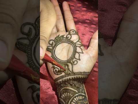 Easy mehndi design for front hand 🤚 #shorts #shortsvideo #mehndi #mehandi #mehendireels #reels #yt