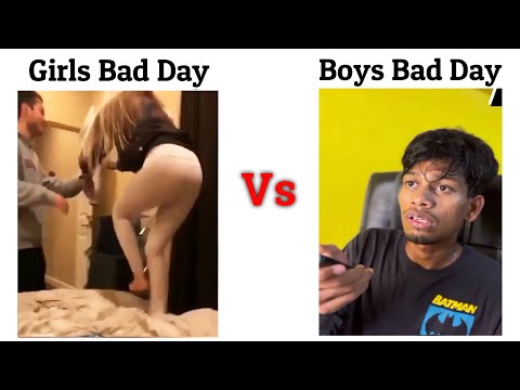 Girls Bad Day Vs Boys Bad Day !! Memes #viralmemes #meme