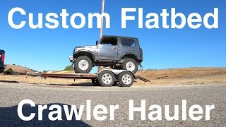 Custom flatbed trailer for your 4x4 (Suzuki Samurai/Jimny/Sierra/Gypsy)