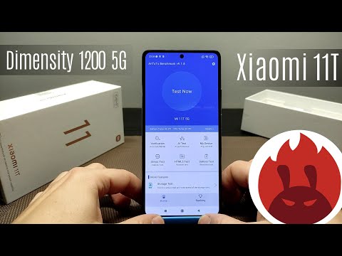 Xiaomi 11T  Antutu Score ★ MediaTek Dimensity 1200 Antutu