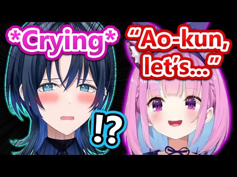 Aqua's Bizarre Reply Made Ao-kun Stop Crying...