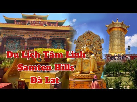 Đại Bảo Tháp Kinh Luân Lớn Kỷ Lục Thế Giới tại The Samten Hills | Du Lịch Đà Lạt