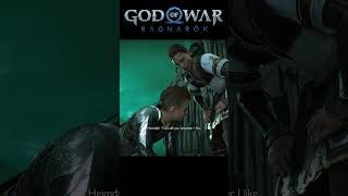 Heimdall decides to pick on Atreus 😡 - God of War Ragnarok PC #shorts