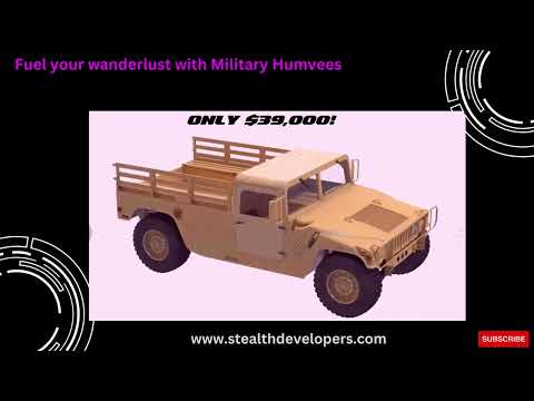 Adventure-Ready Military Humvees for Sale#reels #shortsvideo #shorts_ #reelsvideo #humvee