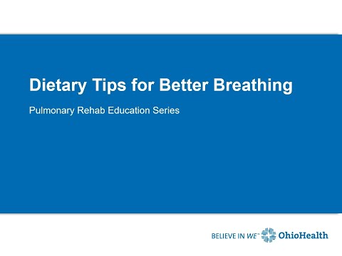 Dietary Tips for Better Breathing