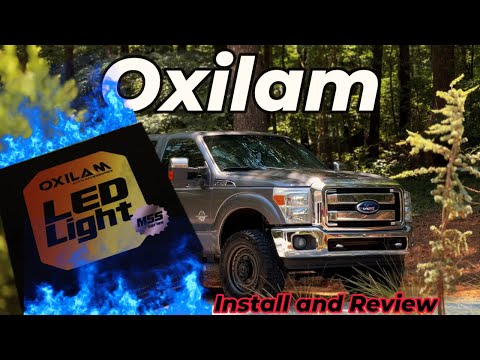 Installing Oxilam LED Lights on my 2011 F250 #Oxilam #ledlights #ledbulbs