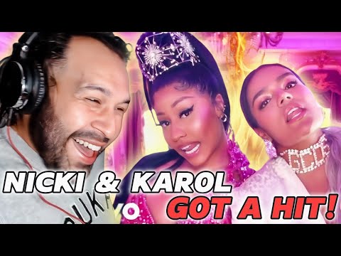 FIRST TIME LISTENING TO KAROL G, Nicki Minaj - Tusa (Official Video)