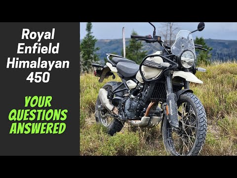 Royal Enfield Himalayan 450 Review - Answering Audience Questions