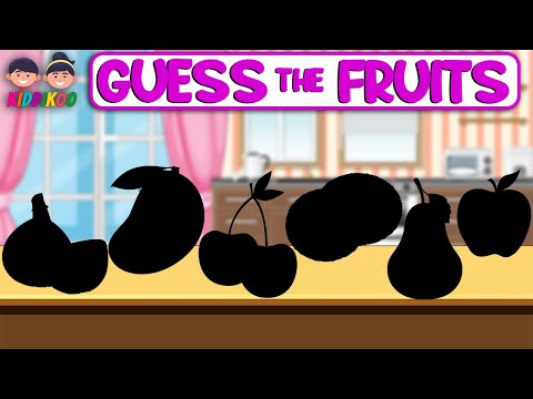 Fruits Name - Learn 10 Fruits Name in English - Fruit Names For Kids - Kiddikoo