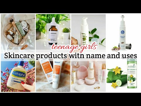 Types of skincare products with names • Teenage skincare routine • Skincare basics for healthy skin