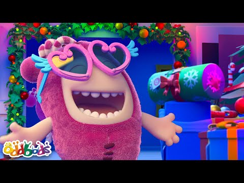 Newt’s Christmas Surprise—Can She Wait Until Morning? | Oddbods | Kids Tv Shows